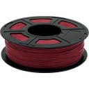 Recycling Fabrik rPLA Funkelnde Kerze (Rot-Glitzer)