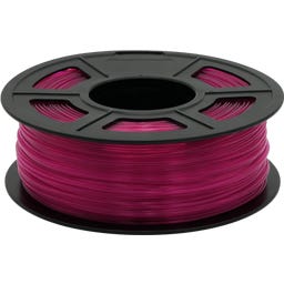 Recycling Fabrik rPETG Frostige Rose (Rosa-Transluzent)