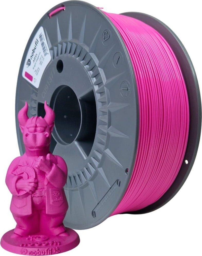Nobufil ABSx Filament 1kg, Bright Magenta