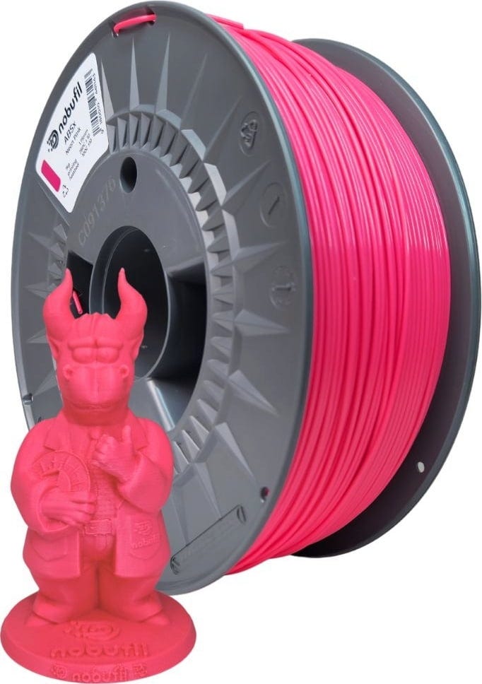 Nobufil ABSx Filament 1kg, Neon Pink