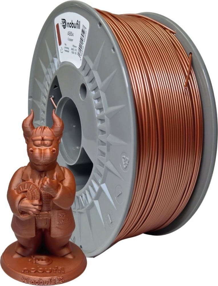 Nobufil ABSx Filament 1kg, Copper