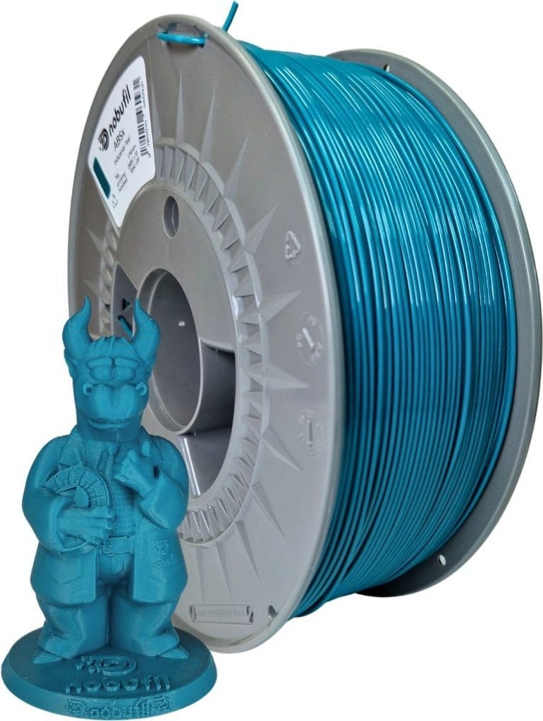 Nobufil ABSx Filament 1kg, Industrial Teal