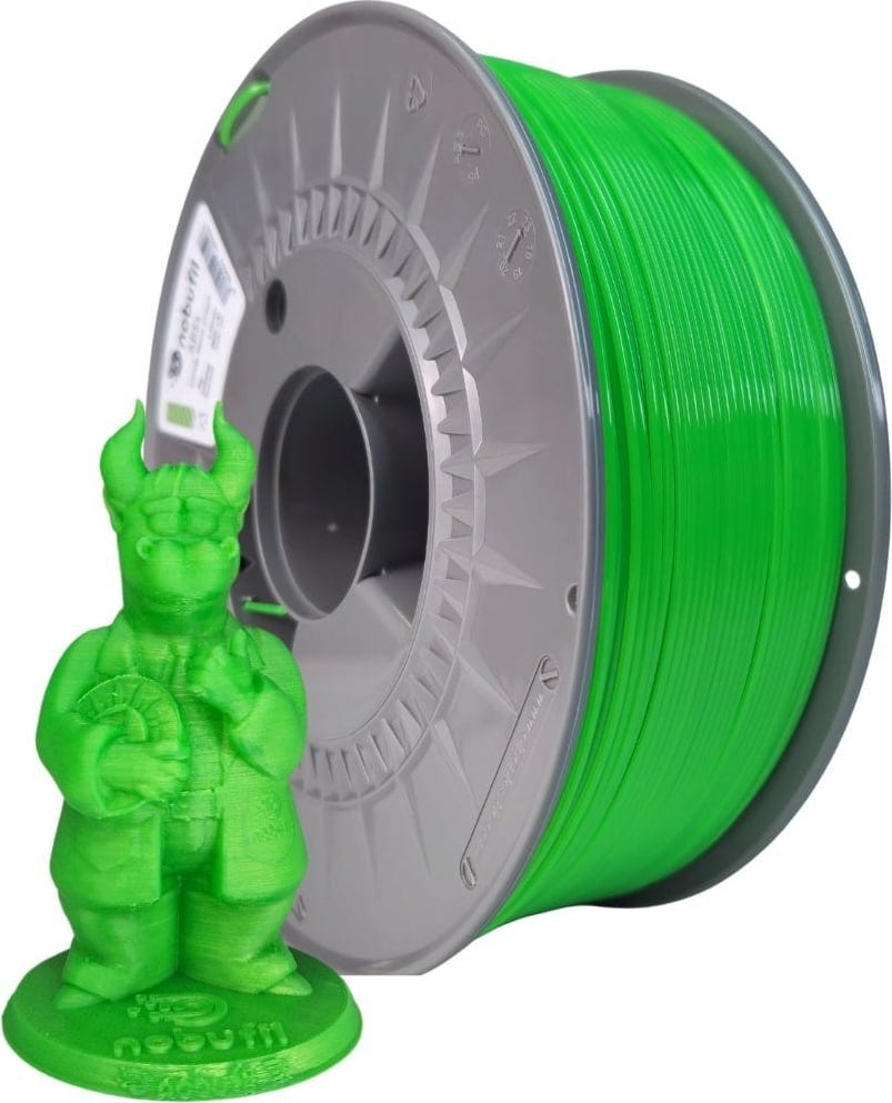 Nobufil ABSx Filament 1kg, Candy Neon Green