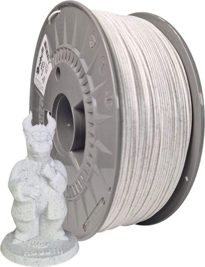 Nobufil ABSx Filament 1kg, Marble White