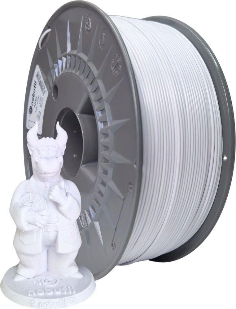 Nobufil ABSx Filament 1kg, Arctic White