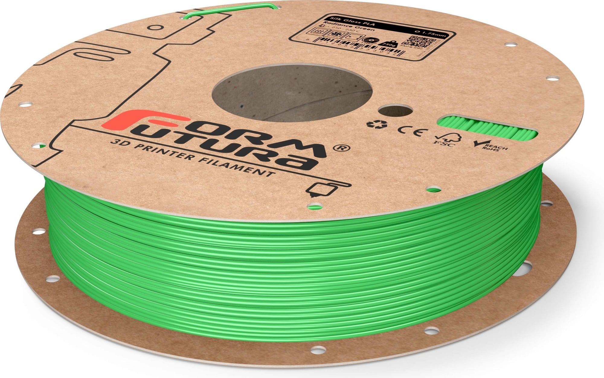 FormFutura Silk Gloss PLA Radiance Green