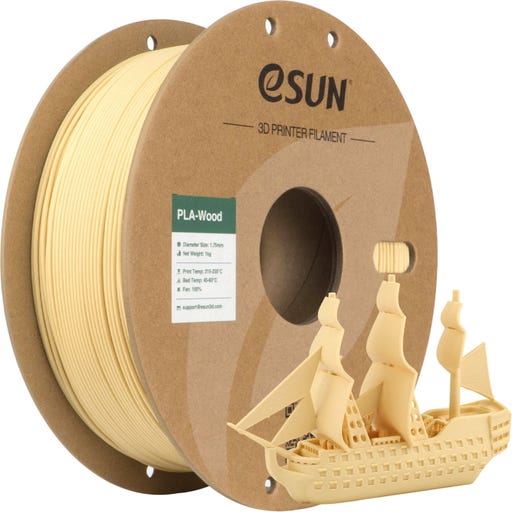eSUN PLA-Wood Plain Wood - 1,75 mm / 1000 g