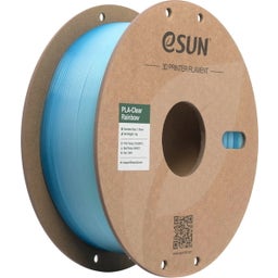 eSUN PLA-Clear Rainbow Translucent Blue White