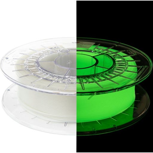 PLA Special Glow in the Dark Yellow-Green - 1,75 mm / 500 g