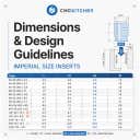 CNC Kitchen Gewindeeinsatz Set XXL UNC