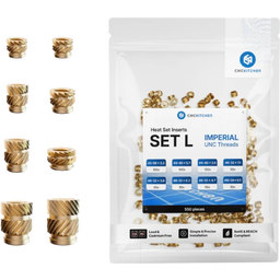 CNC Kitchen Gewindeeinsatz Set L UNC