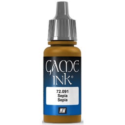 Vallejo Game Ink Sepia - 17 ml