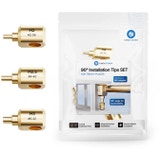 90° Installation Tips for M2-M3 Threaded Inserts