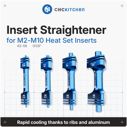 CNC Kitchen Einsetzhilfe für Gewindeeinsätze Set