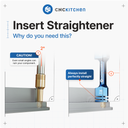 CNC Kitchen Einsetzhilfe für Gewindeeinsätze Set