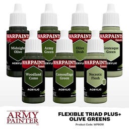 Warpaints Fanatic: Olive Greens Flexible Triad PLUS+