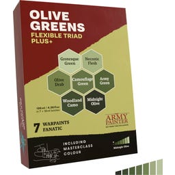 Warpaints Fanatic: Olive Greens Flexible Triad PLUS+
