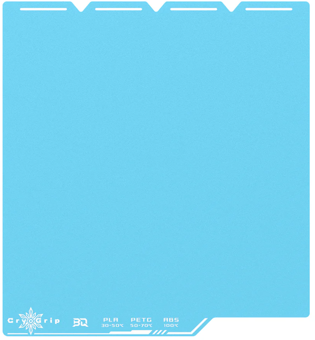BIQU CryoGrip Pro Frostbite Build Plate 270 x 270 mm, Blue