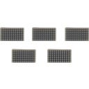 Silicone Wiper - Set di 5 Pezzi, Q2 (5 pz.)