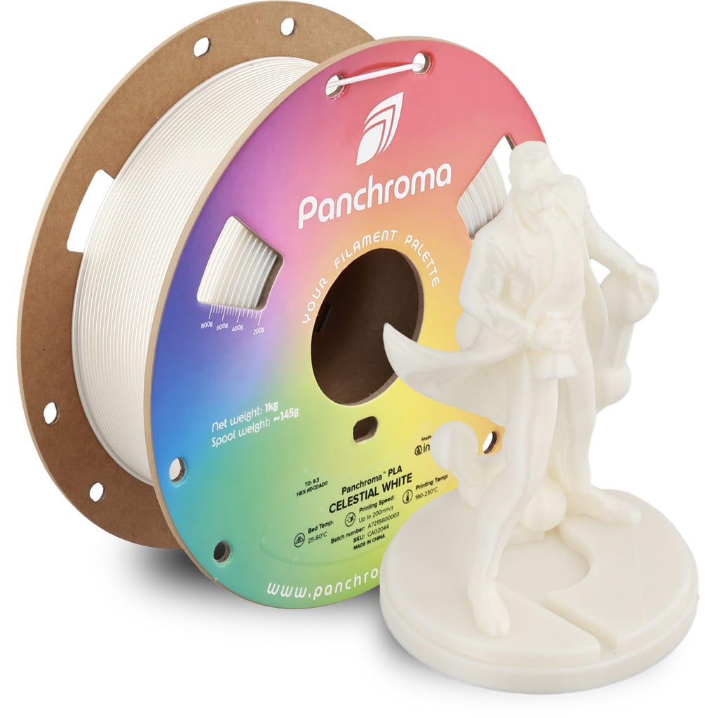 Polymaker Panchroma™ PLA Celestial White - 3DJake International