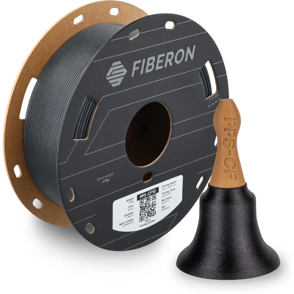 Polymaker Fiberon™ PPS-CF10 Black - 3DJake International