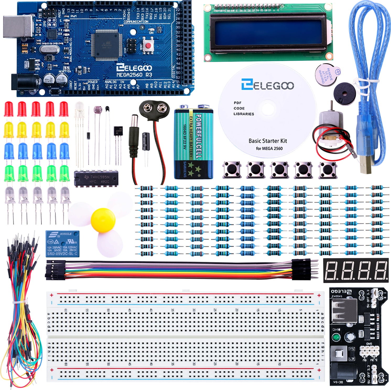 Elegoo Mega 2560 Basic Starter Kit 1 Set 3DJake