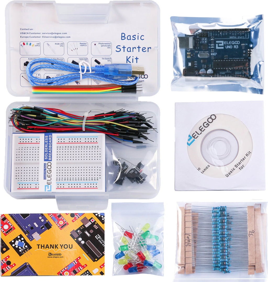 Arduino Starter Kit Pdf Basic Electronics Starter Kit With UNO R3 Board ...