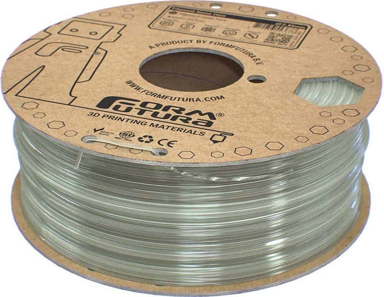 FormFutura EasyFil EPLA Traffic Black 1,75 Mm - Bobina 1000 G Per Stampa 3D Ad Alta Velocità