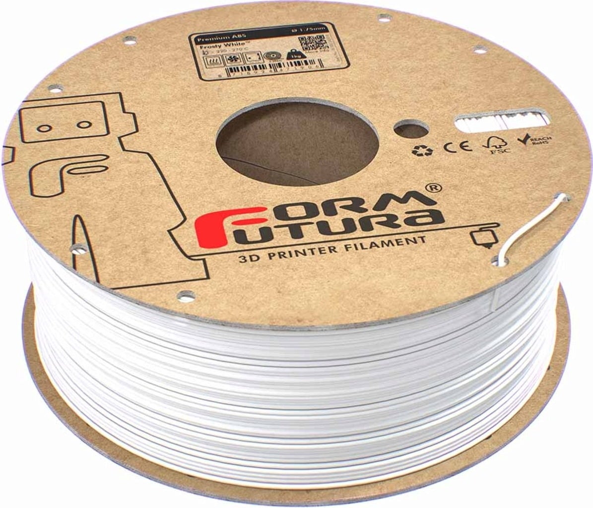 FormFutura Premium ABS Frosty White 3DJake International