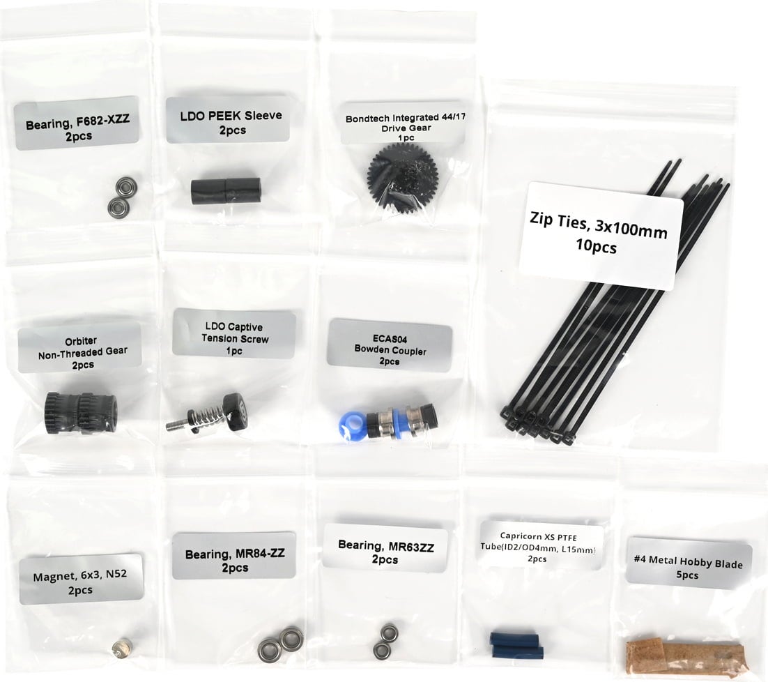 LDO Motors Jabberwocky Extruder - 3DJake International