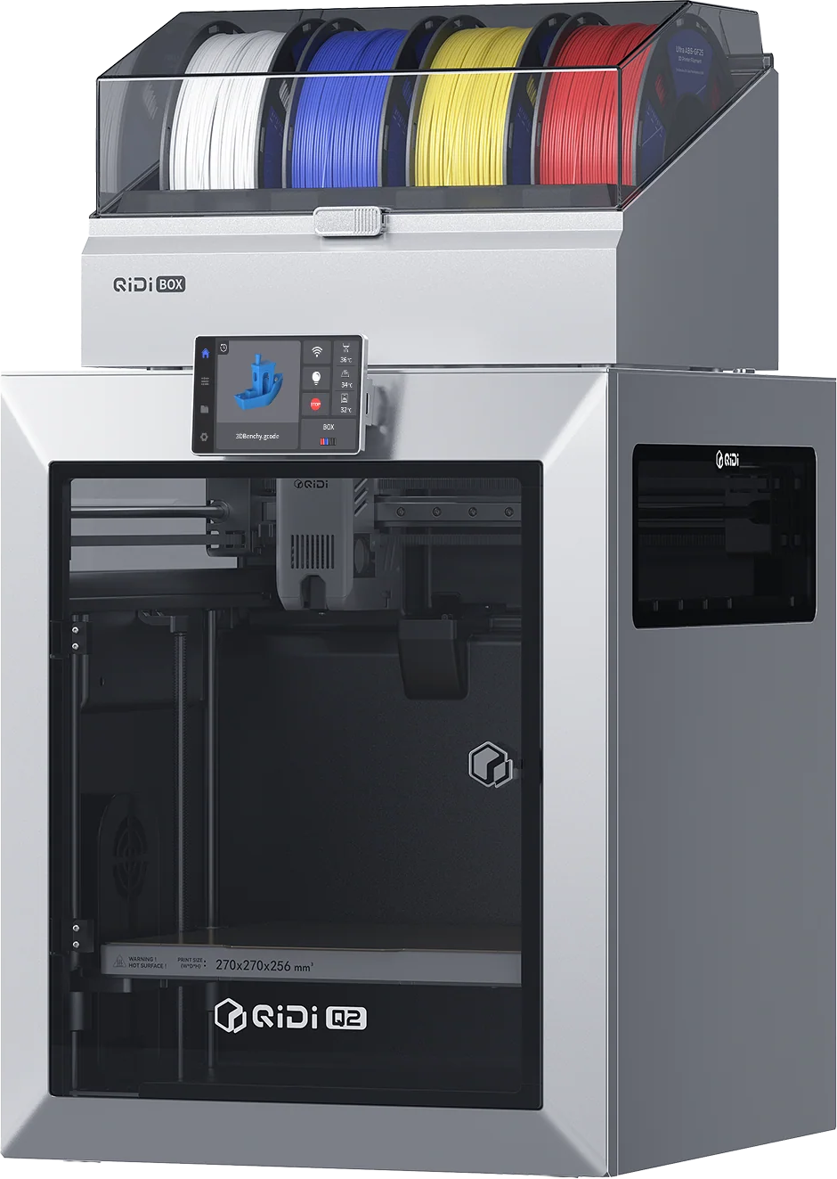 QIDI Q2 Combo 3Dプリンター 多色 QIDI Box セット QIDI Q2 Combo 3Dプリンター 多色 QIDI Box セット QIDI Q2 Combo 3D