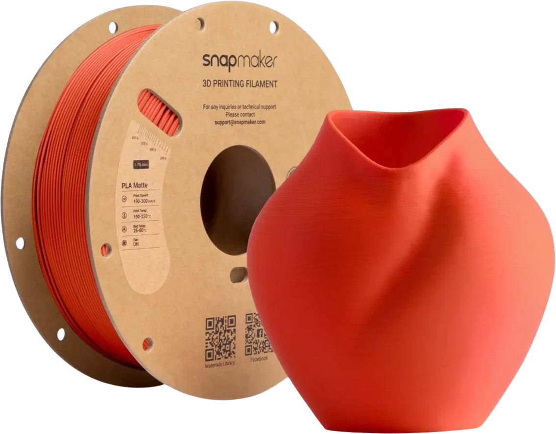 Matte Pla Engine Red Rfid