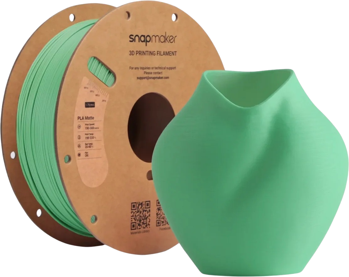 Snapmaker Matte PLA Pine Green (RFID) - 3DJake International