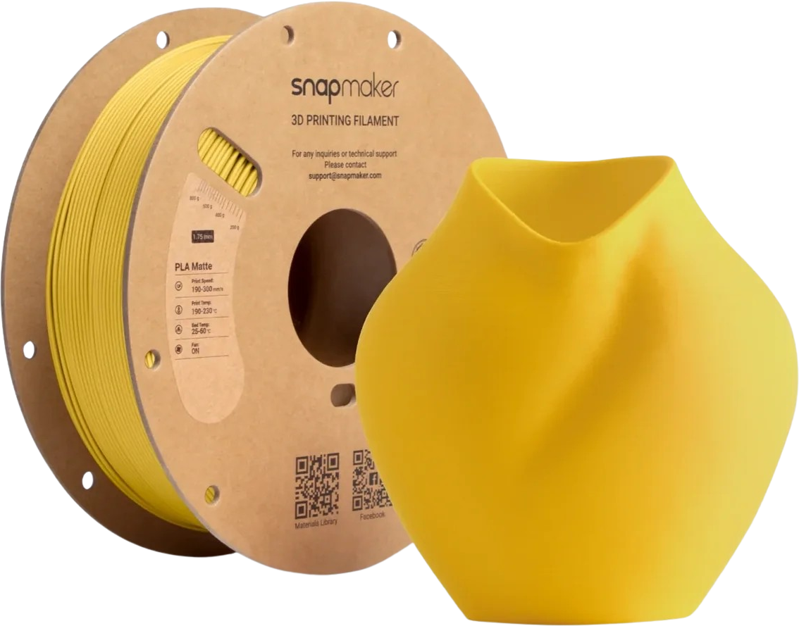 Matte Pla Sunburst Yellow Rfid