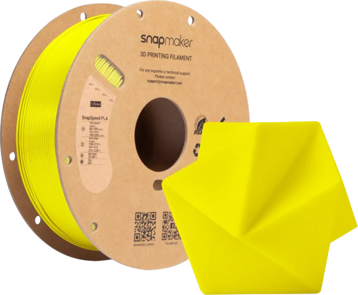 Snapspeed Pla Bright Yellow Rfid