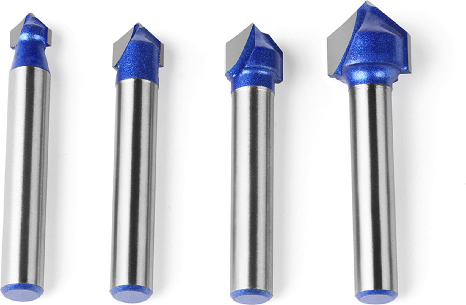 Faithfull Fresa A Doppia Scanalatura In Metallo Duro – Diametro 9,5 Mm (3/8"), Coda 1/4" – Per Legno, Fai Da Te E Artigianato Professionale